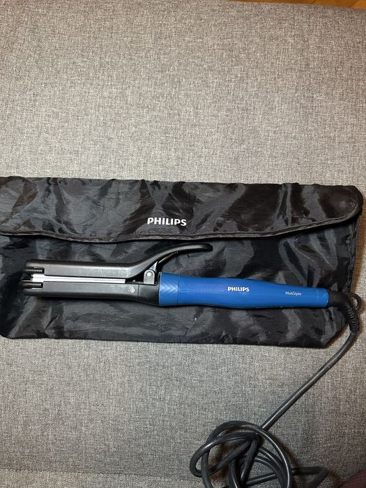 Philips Prostownica i karbownica do włosów 2 w 1 +etui