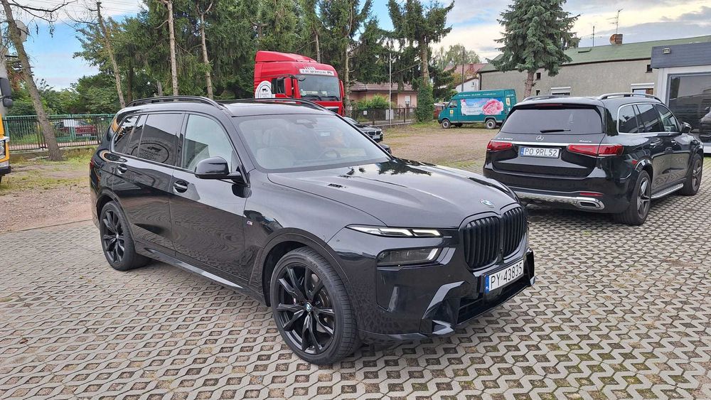 Bezgotówkowy Wynajem z OC sprawcy - BMW X7 M40D, FULL OPCJA, 2023, 7os