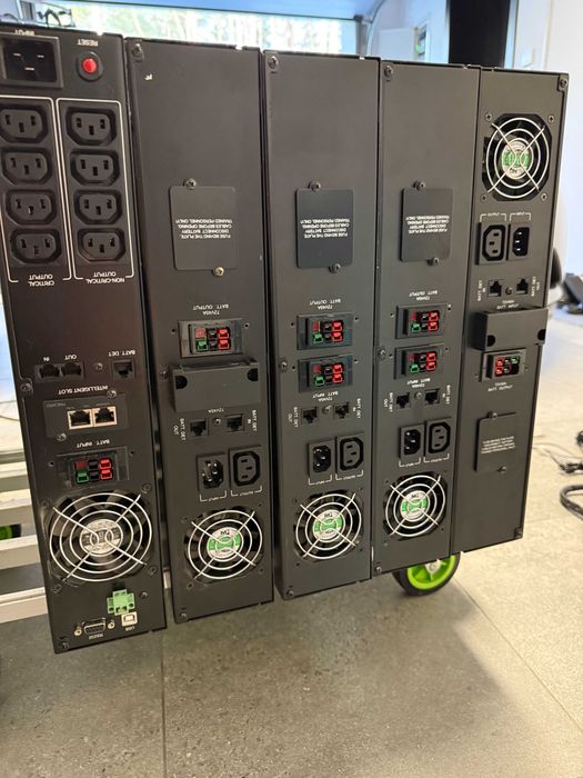UPS online EVER POWERLINE RT PLUS 2000 + battery PACK 4x - magazyn energii