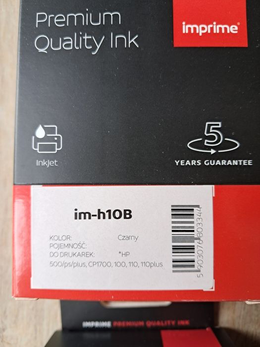 Tusz do plotera HP: czarny HP 10 i yellow/cyan/magenta HP 82