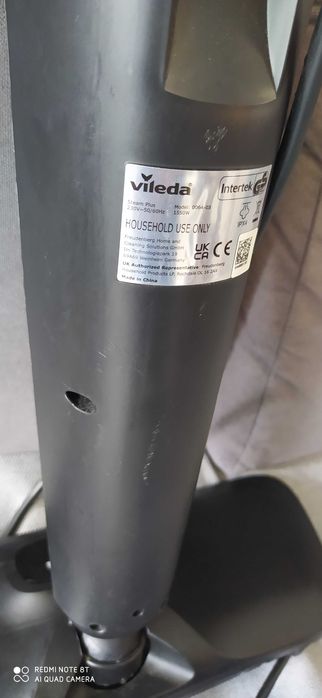 Mop elektryczny parowy VILEDA Steam Plus XXL + Nakładka