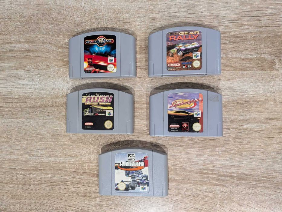 Consola Nintedo 64, Jogos, acessórios