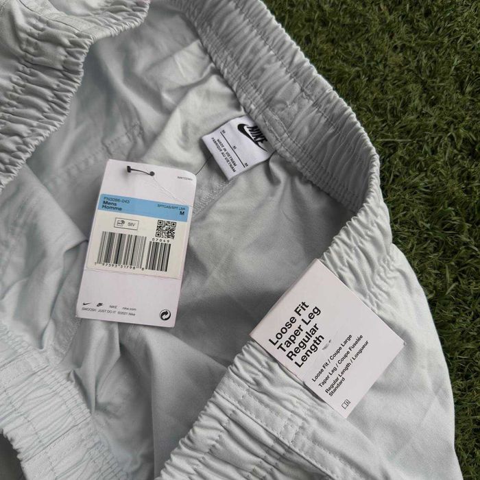 NEW Nike Club Pure Platinum White FN3096 Широкие Штаны Оригинал [M]