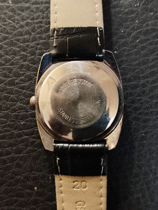 Relógio Vintage Timex Racing Stripe 1972 (20mm) — A Funcionar