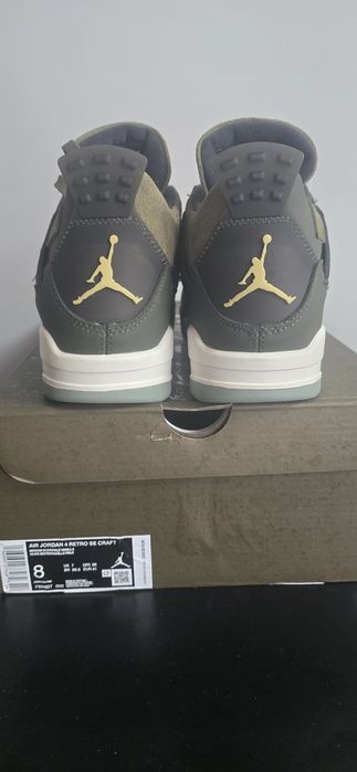 Jordan 4 retro se craft olive rozmiary 41 i 43