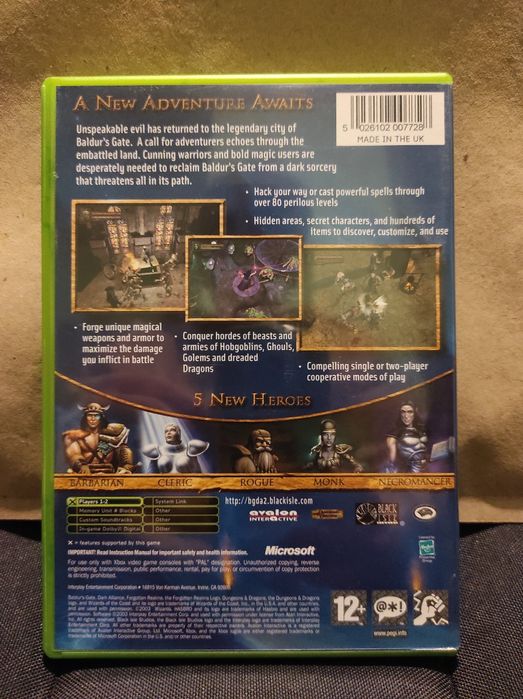 Dark Alliance II XBOX