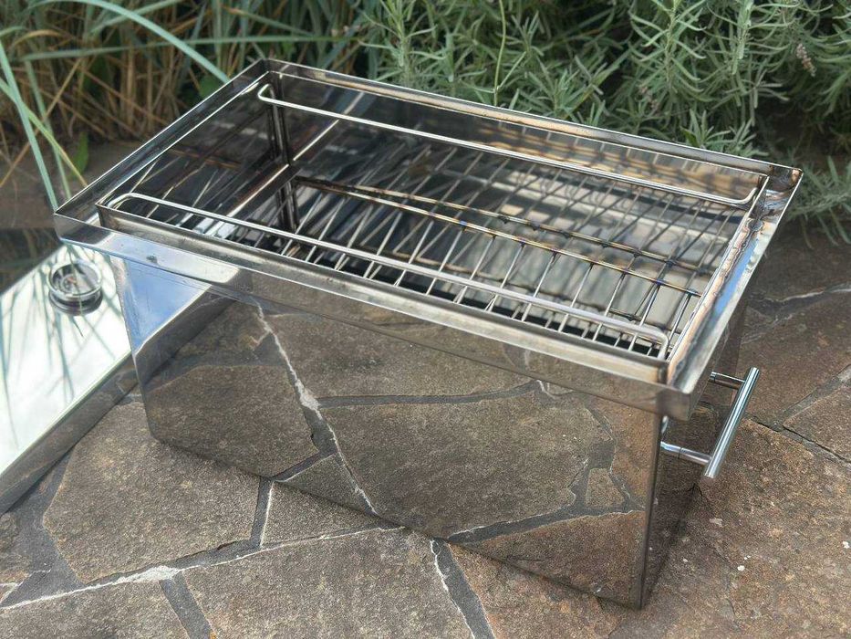 Коптильня горячего копчения‼️Нержавеющая сталь 2️⃣мм‼️