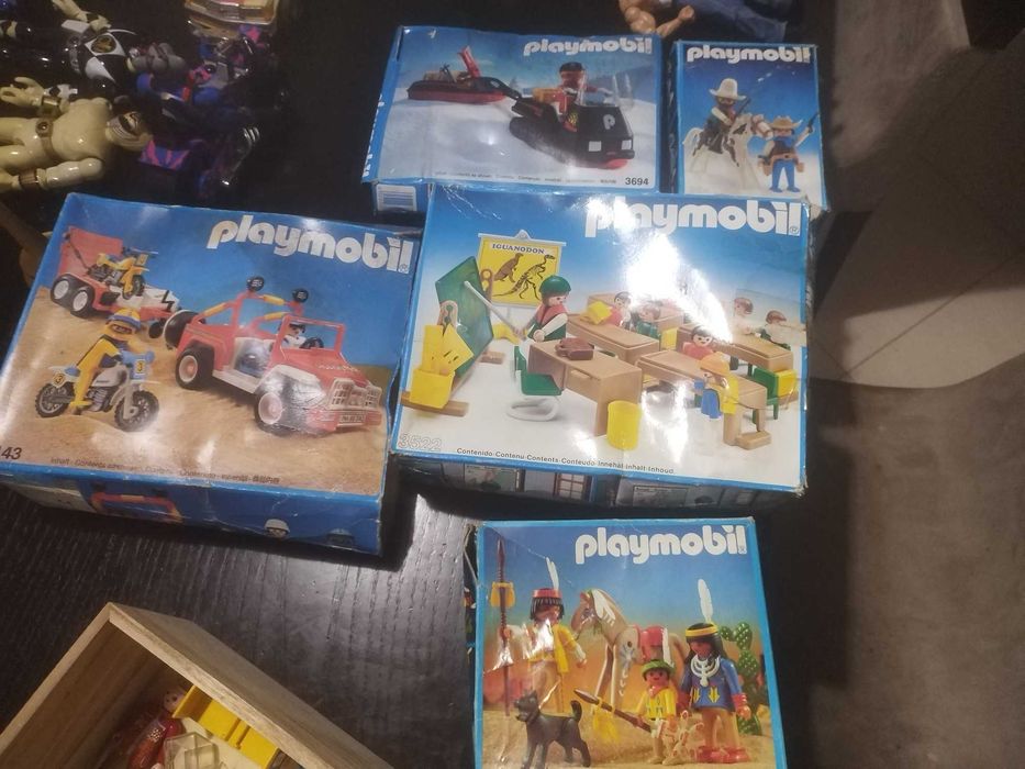 Antiga coleção Playmobil -VER DESCRIÇAO ALGUMAS CAIXAS JA VENDIDAS