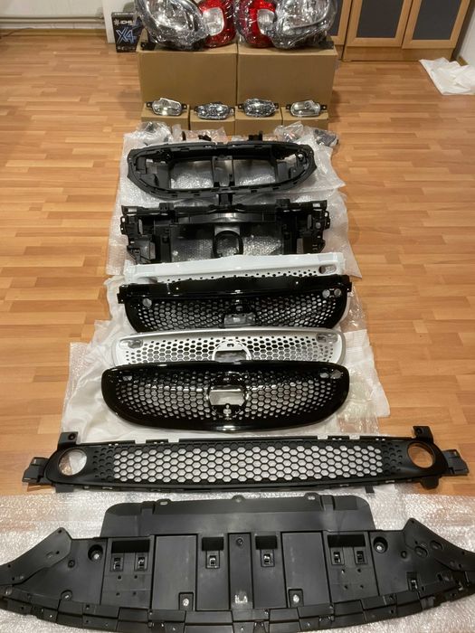a4538850137  кронштейн усилитель радиатора бампера  Smart Смарт 453