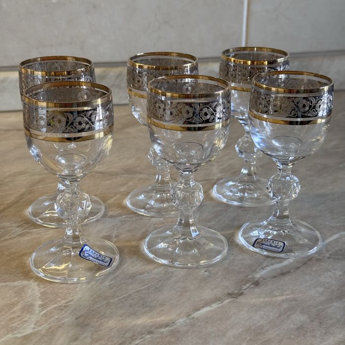 Чарки стопки рюмки Bohemia Claudia