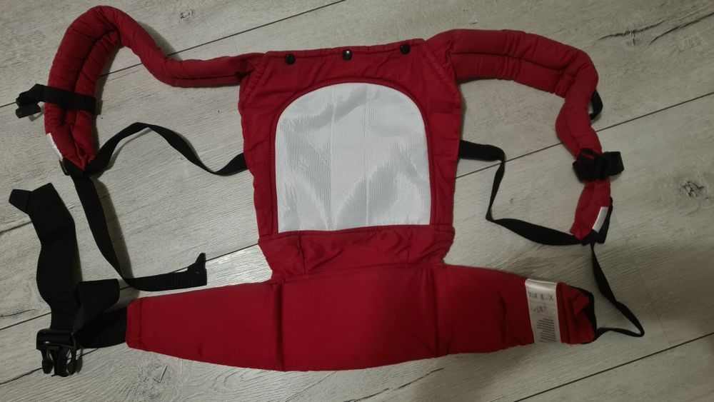 Ergonomiczne Nosidełko BabyGO Cangoo | Kolor Czerwony | Stan Idealny