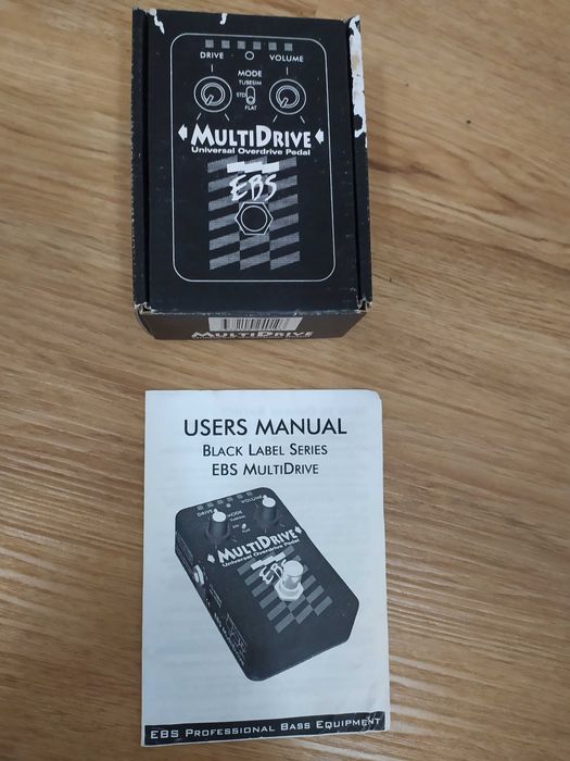 EBS MULTIDRIVE - Bass distortion