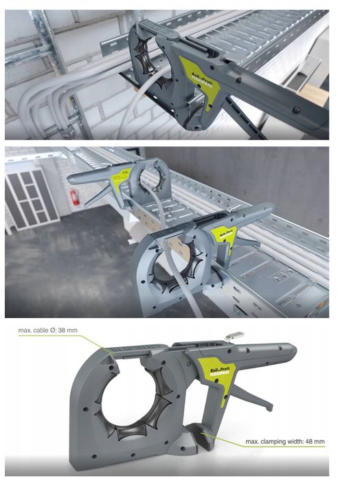 Rollprofi FLEXIPASS Rolki do wciagania kabli