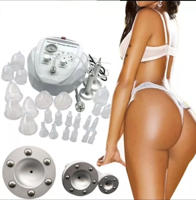 PUMP UP Aparelho Vácuoterapia Glúteos , Peito , Corpo e Rosto
