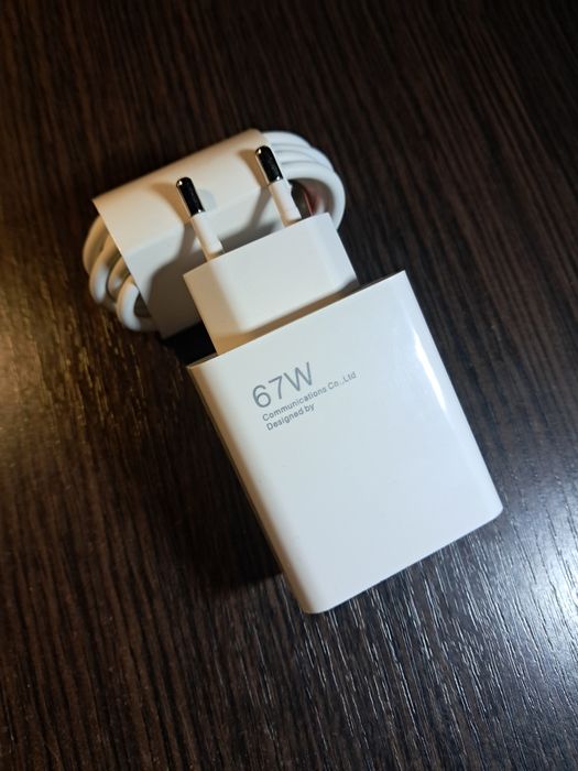 Usb блочок - швидка зарядка для телефона 67w