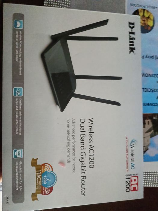 Router D-Link dual band wireless AC 1200