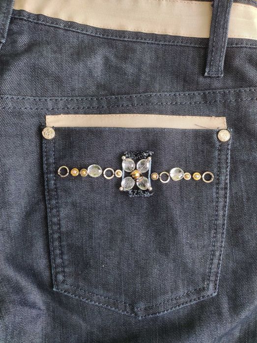 spodnie jeansy Versace