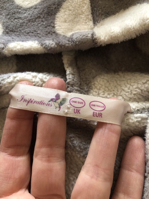 Пончо для дому флісове жіноче тепле плед з капюшоном