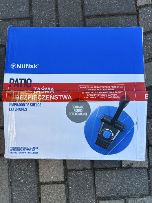 Nilfisk Patio Cleaner - szczotka do mycia tarasów, kostki