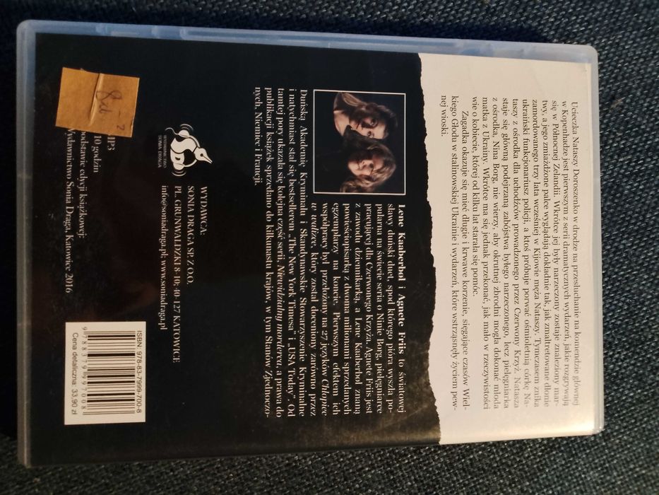 audiobook ŚMIERĆ SŁOWIKA Lene Kaaberbol, Agnete Friss