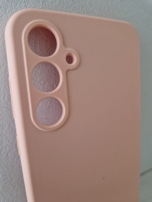 Silicone Lite Case do Samsung Galaxy A35 brzoskwiniowy