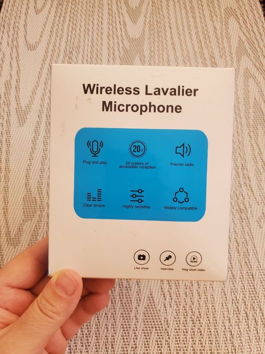 Петличні мікрофони 2 шт. для Android, ПК, iPhone Петличка