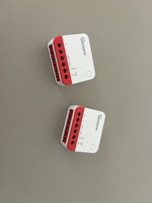 2x Sonoff Mini ZBRBS zigbee 3.0 Sterownik do zaluzji, rolet