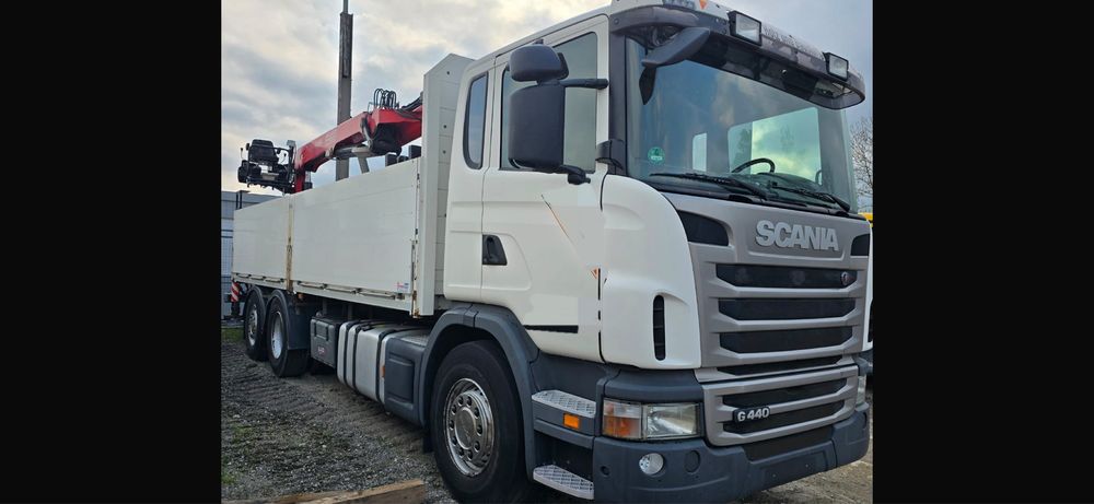 Scania 6x2 hds Fassi 215