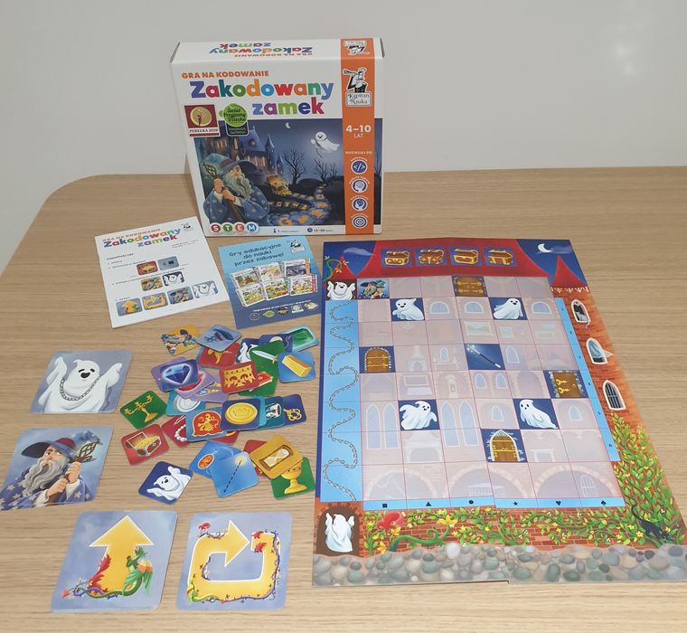 Gra planszowa Kapitan Nauka ZAKODOWANY ZAMEK