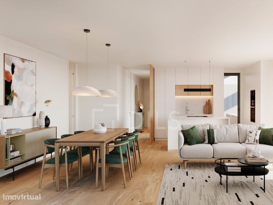 Apartamento T1 com varanda em novo empreendimento no Belas Clube de...