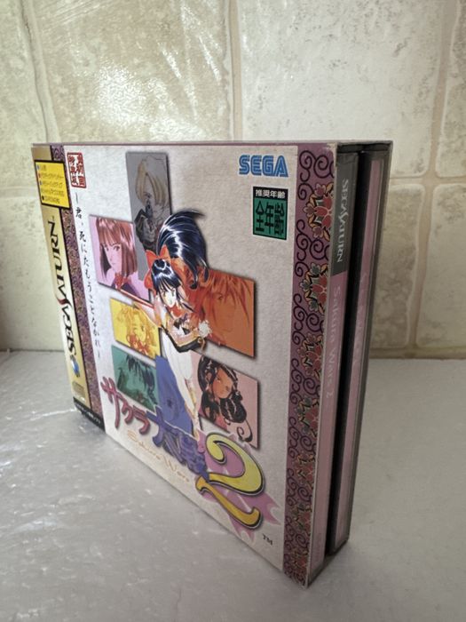 Sakura Wars 2 - gra na Sega Saturn - wersja ntsc-j