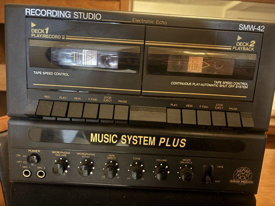 Recording Studio SMW-42 Music System Plus Karaoke Cassete