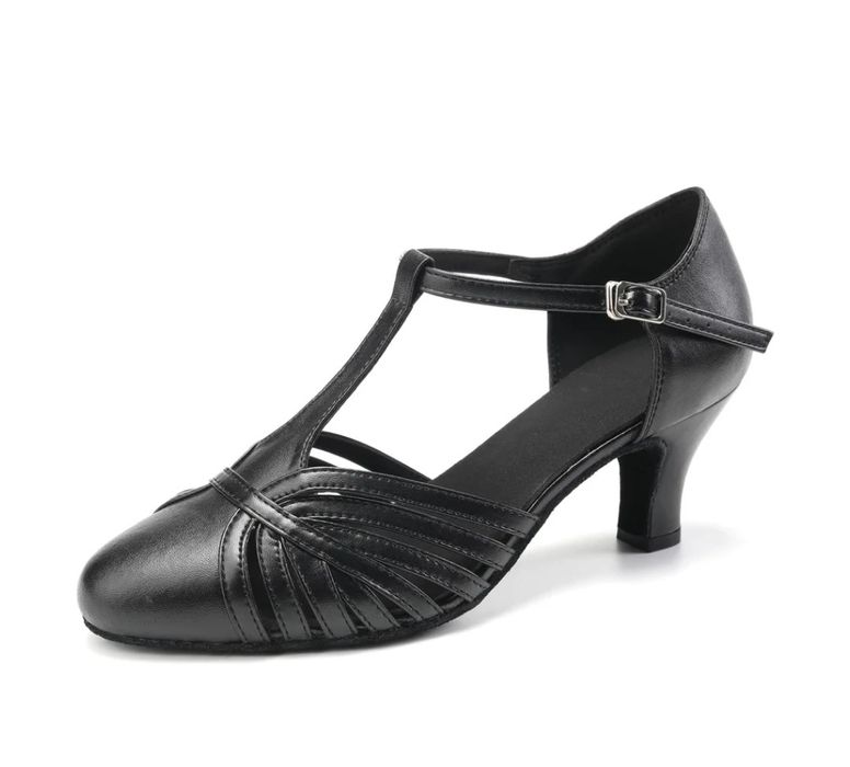 RUYBOZRY Damskie buty do tańca latynoskiego Zamknięte buty do tańca śl