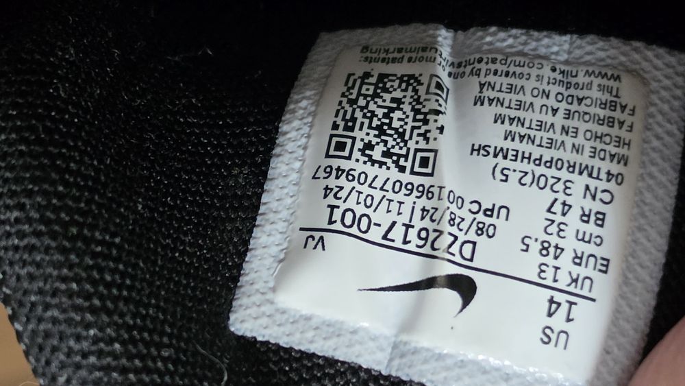 Buty sportowe nike rozmiar 48.5