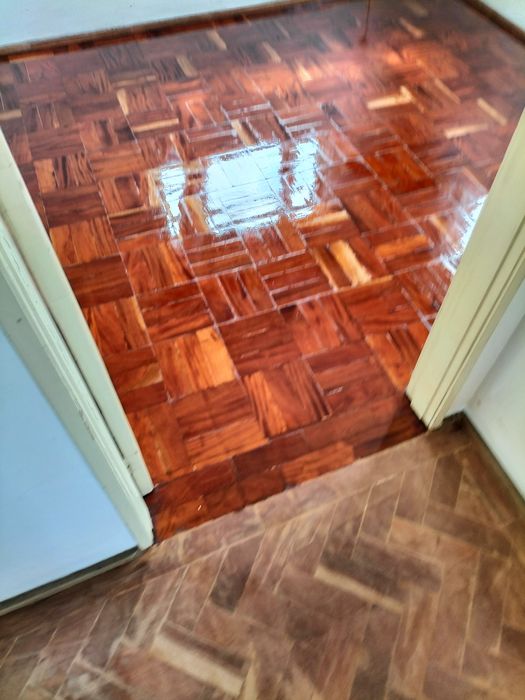 Taqueiro recuperação pavimento madeira flutuante e aplicação