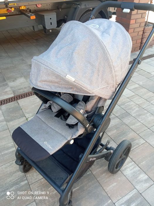 Wózek spacerowy Cybex balios s Manhattan Grey jak nowy+ gratis otulacz