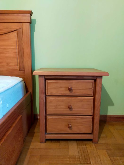 Cama de solteiro espetacular da marca Moveis Pedrosas