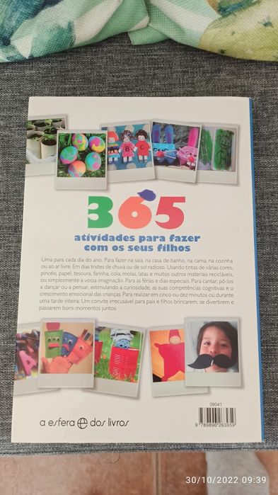 Livro "365 atividades para fazer com os seus filhos"