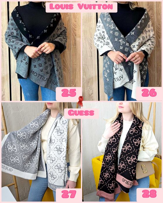 ‼️БЕЗ ПЕРЕДПЛАТИ Жіночі палантини | Шарфи | Преміум якість‼️