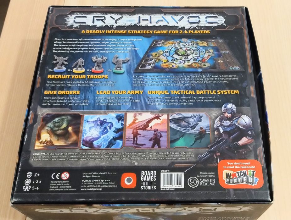 Cry Havoc - como novo (versão EN)