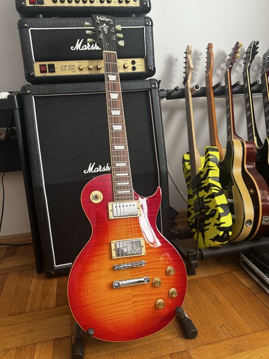 Vintage v100 les paul cherry sunburst