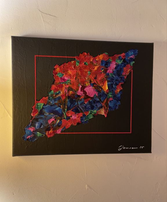 Obraz. Akryl. Abstrakcja.