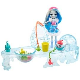 Enchantimals Zestaw Zimowe Wędkowanie Lalka Foka Pingwin