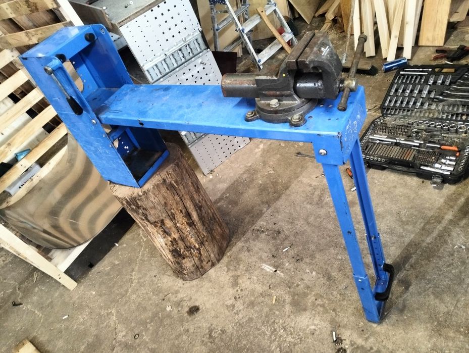 imadło rozkładane podstawa stalowe 125mm
