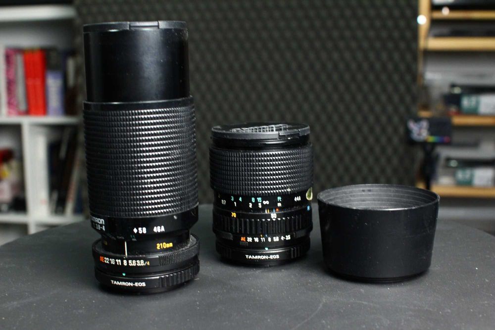 Tamron 28–70 mm f/3.5–4.5 CF Macro BBAR MC (Adaptall) EF, EF-S  + gratis