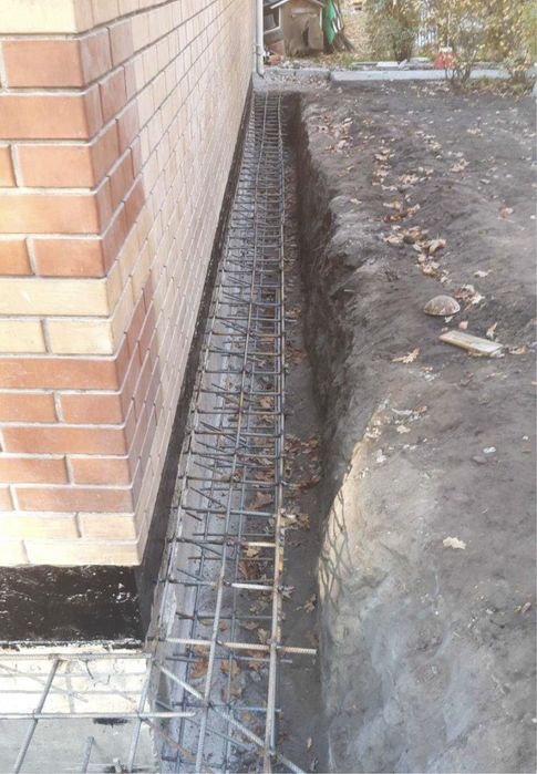Посилення фундаменту.Усиление фундамента.Бетонные работы