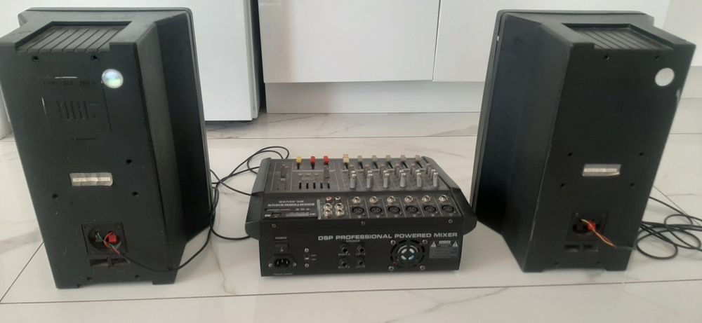 Kolumny JBL8 SRA Powermikser Nagłośnienie