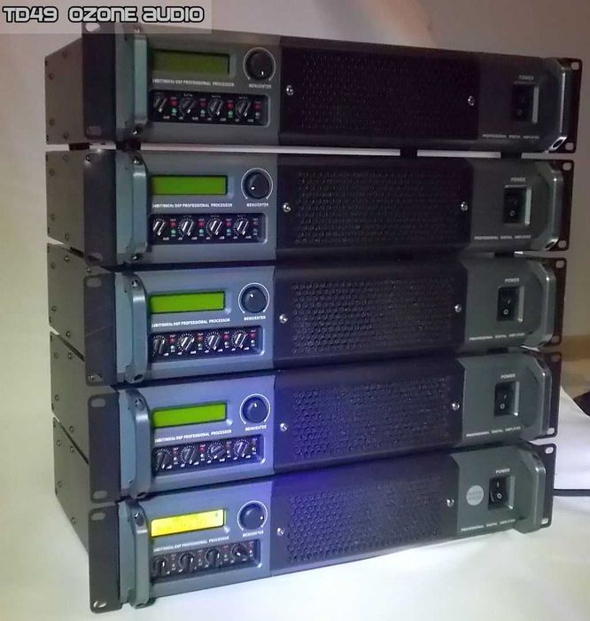 Końcówka mocy z procesorem DSP 4X2200W RMS 4 Ohm Ozone Audio td4,13