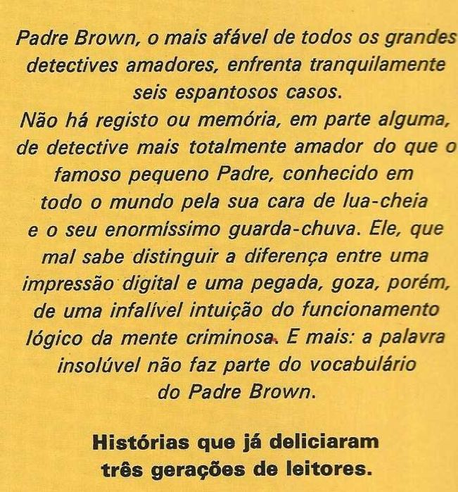 A Inocencia do Padre Brown, de C. K. Chesterton