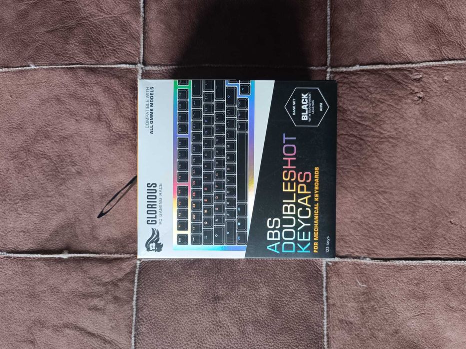 Keycaps - Glorious - ABS Doubleshot - ANSI / ISO64283858950786120